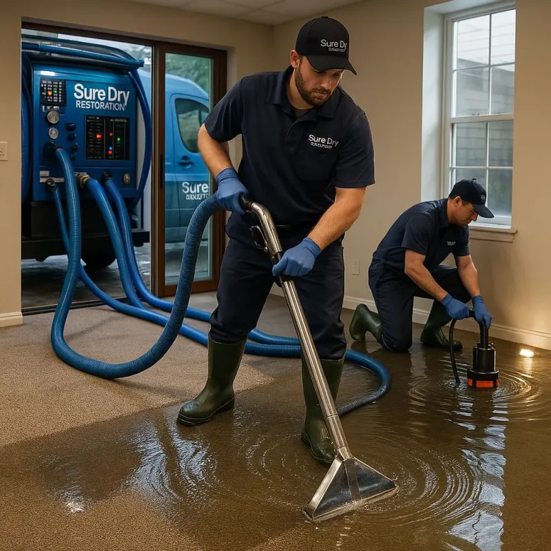 Water Extraction and Removal process in Rocky Top, TN